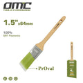 1.5" Professional Angled Sash Brush with Oval