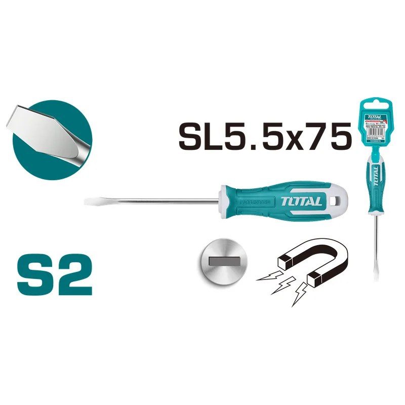 Slotted Screwdriver - 3/16 in. x 3 in.