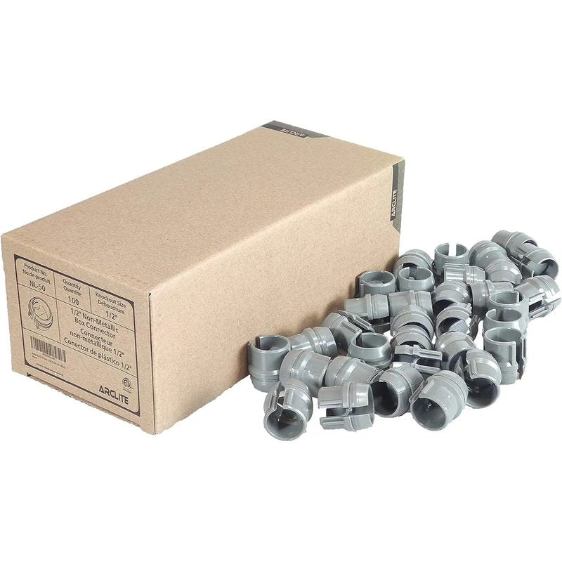 100 pc NL50 Grey Connectors 3030 (nl-50)