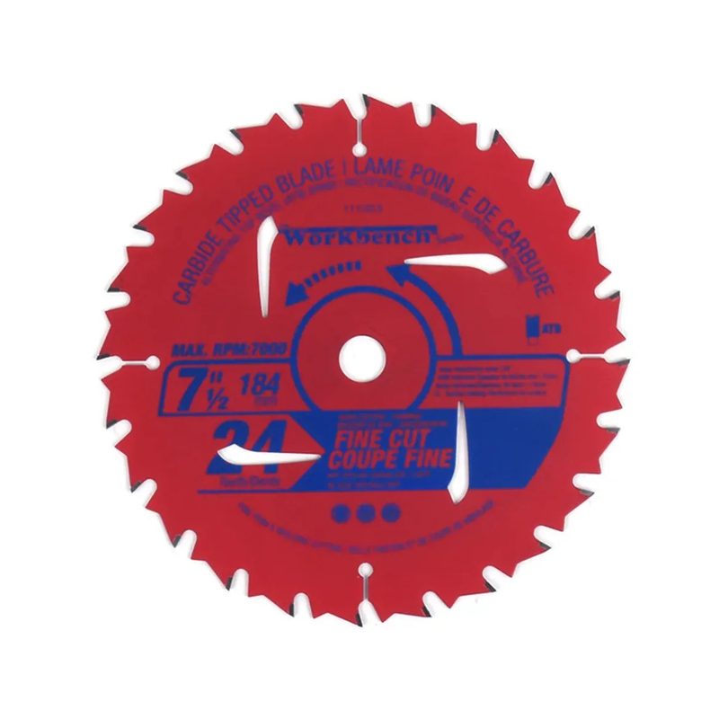 Saw Blade 7-1/4in -24T Thin CRUF