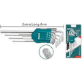 9PCS Long Hex Key