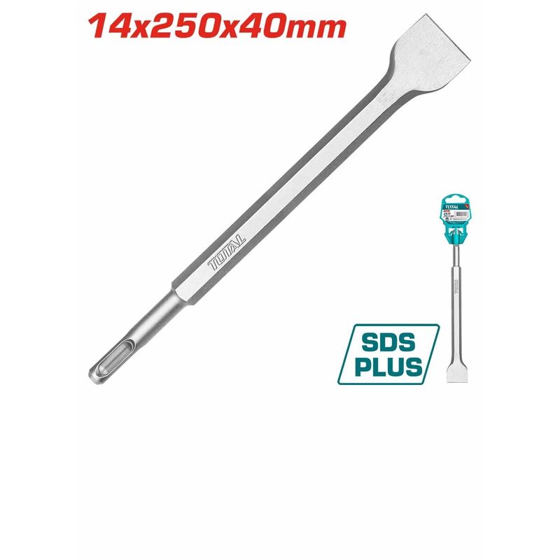 1.5" (40 mm) Flat SDS Plus Chisel