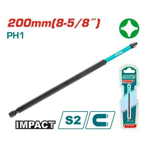 PH1 x 8" Impact Screwdriver Bit
