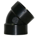ABS Elbow 45° x 4in - Black