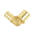 Pex Brass 90° Elbow Barb to Barb - 3/4 x 3/4in