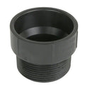DAP ABS Male Adapter 3in - Black
