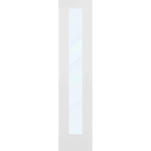 1 Panel Solid Core Door (Clear Glass)