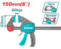 Quick Bar Clamp - 6 in.