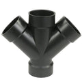 ABS Double Wye 3in - Black