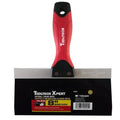 Drywall Taping Knife 8in (200 mm) Flex Blue Steel Blade Soft Handle