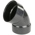 ABS Elbow 60 x 4in (HxH) - Black