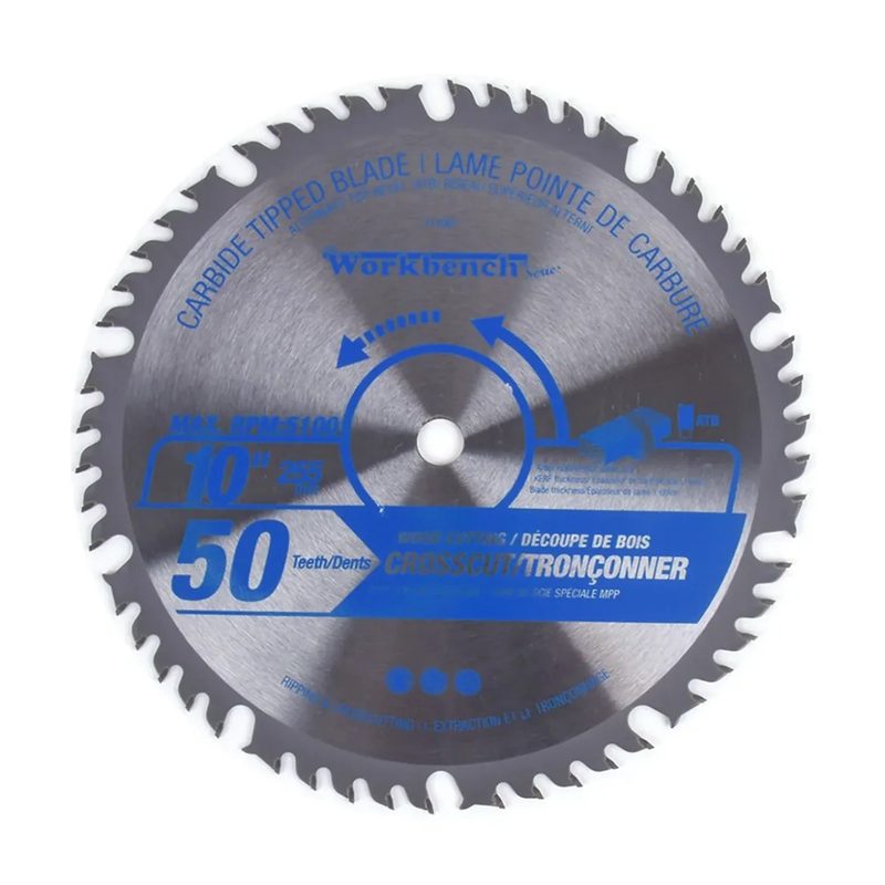 Saw Blade ATB Cross Cut 10in 50T