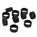 10PK Pex Poly Crimp Rings 1/2in - Black