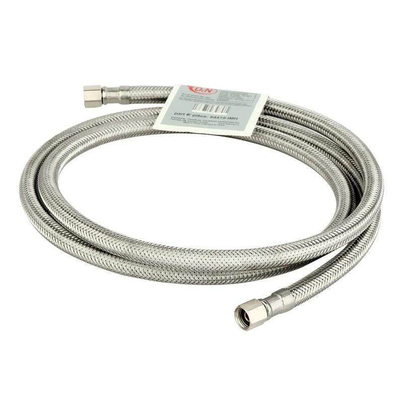 Ice Maker Flexible Connector - 1/4" Comp x 1/4" Comp x 60"