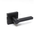 Door Lock Lever Dummy Square - Matte Black