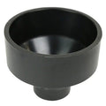 ABS Reducing Coupling 4in x 1½in - Black