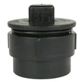 ABS Cleanout with Plug 2in - Black