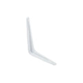 Steel Shelf Bracket 12in x 14in - White