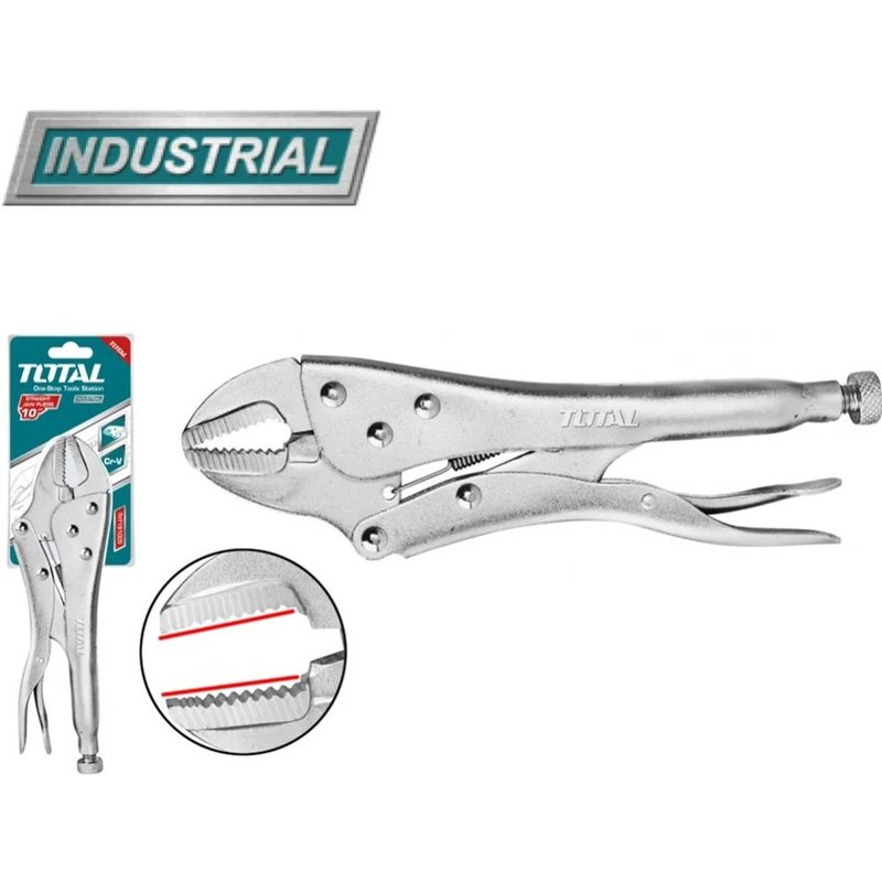 Industrial Straight Jaw Plier - 10 in.