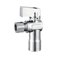 Quarter Turn Angle Stop Valve - 1/2" Solder x 3/8" OD Comp