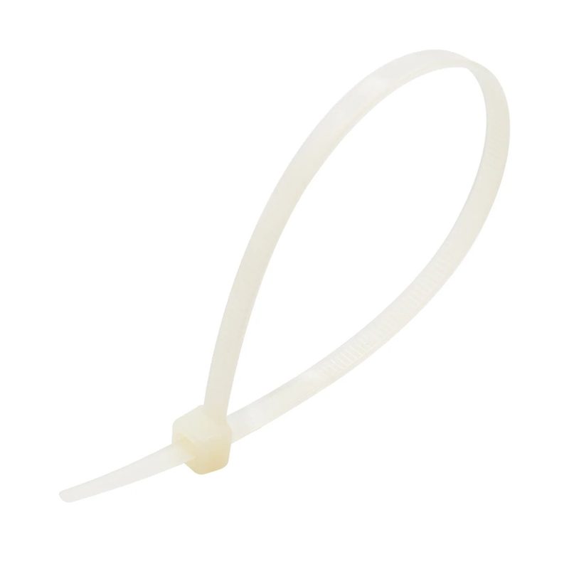 Nylon Cable Ties White (100-Pack) - 8 in.