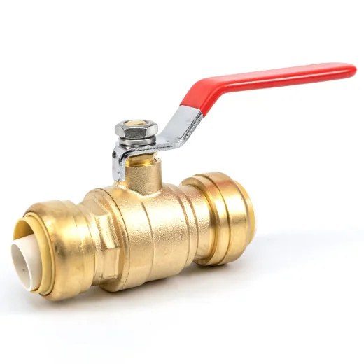 Push-fit Ball Valve 3/4in Lead-free