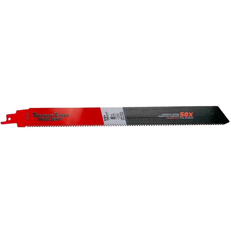 Reciprocating Saw Blade CT 12in 8TPI for Thick and Extreme Metal Cutting