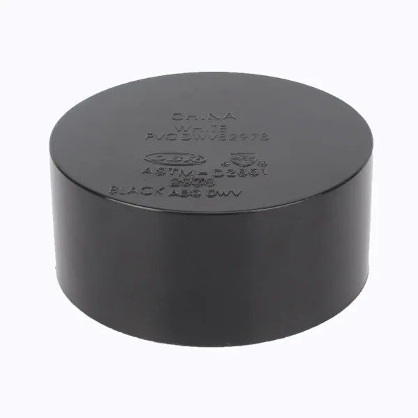 ABS Solid Cap 2in - Black