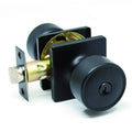 Door Lock Knob Entry Cove - Matte Black