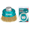 Cup Wire Brush with Nut - 4 in.