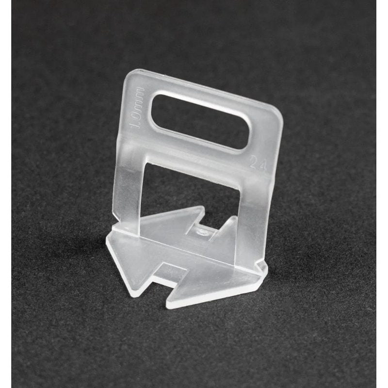 Tile Level Clips - 1 mm, 100 Pack