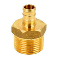 DAP Pex Brass Male Adapter Barb to MPT - 1/2 x 3/4in